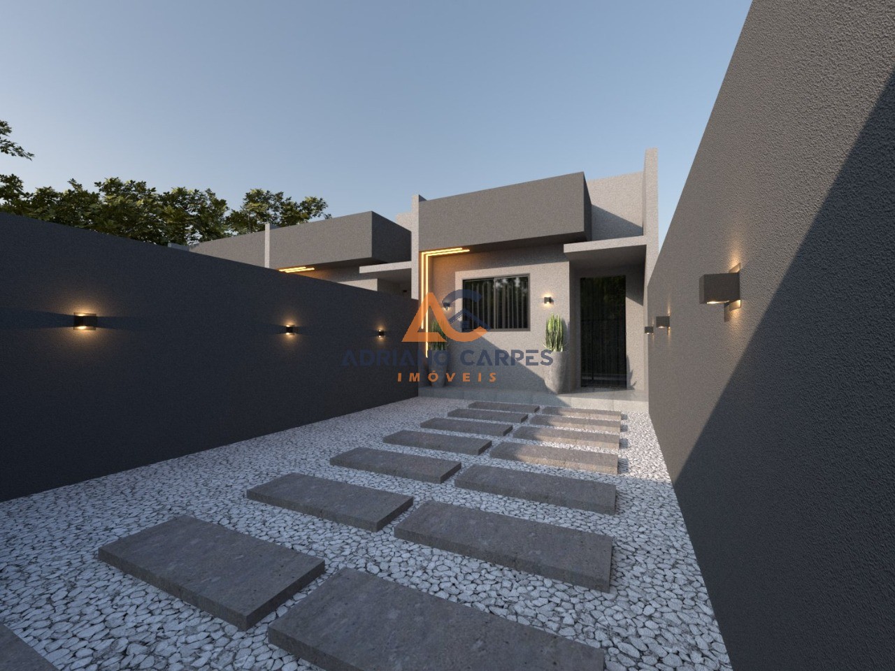 Casa, 2 quartos, 59 m² - Foto 1