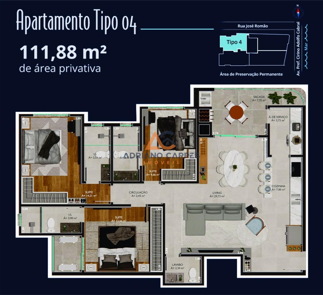 Apartamento, 3 quartos, 112 m² - Foto 11