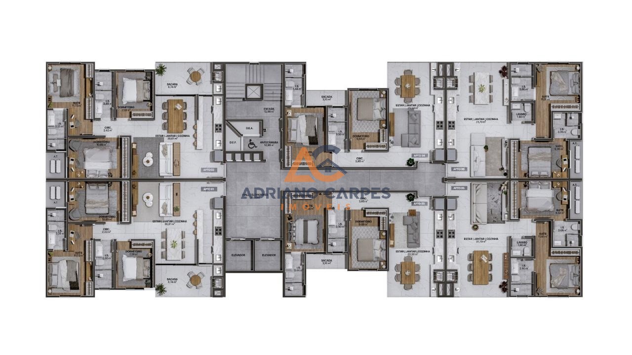 Apartamento, 2 quartos, 71 m² - Foto 4