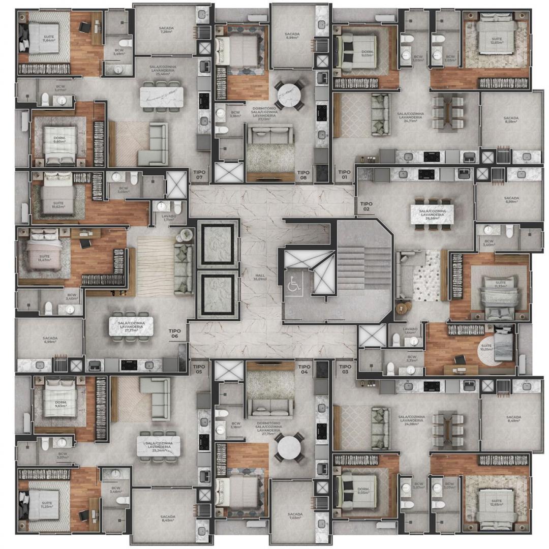 Apartamento, 2 quartos - Foto 6