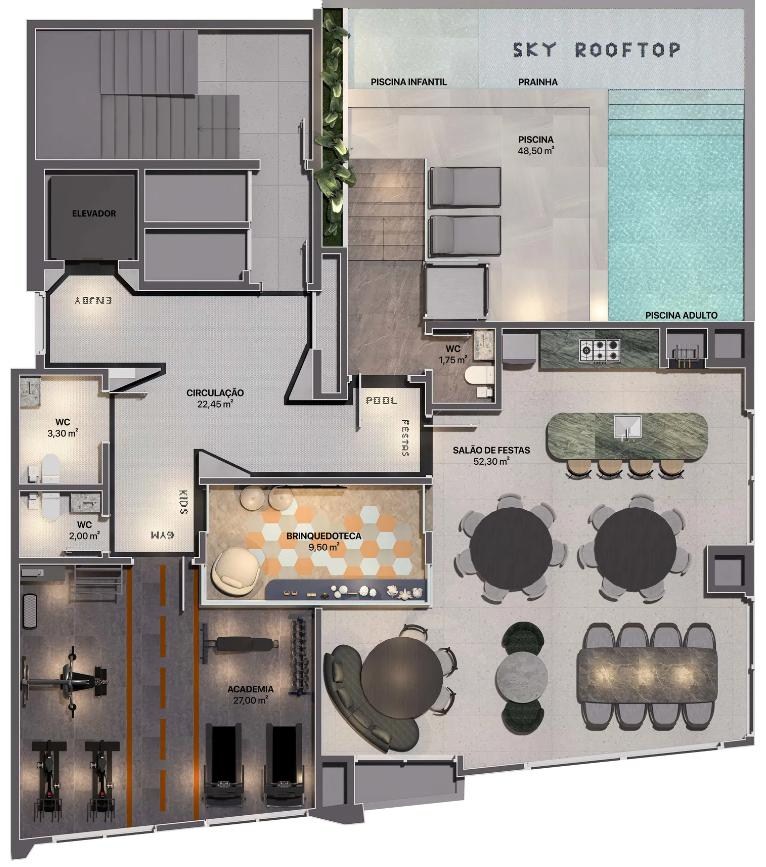 Apartamento, 2 quartos - Foto 21