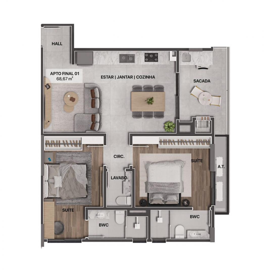 Apartamento - Foto 2