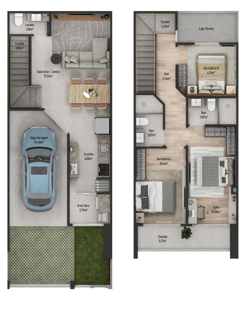 Casa, 3 quartos, 104 m² - Foto 11