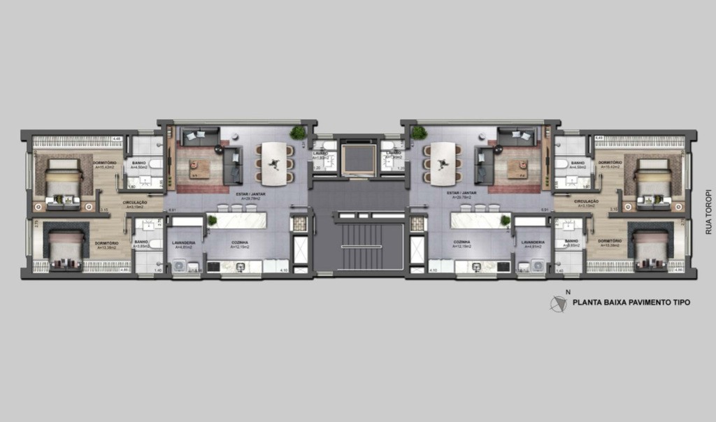 Apartamento, 2 quartos, 110 m² - Foto 2
