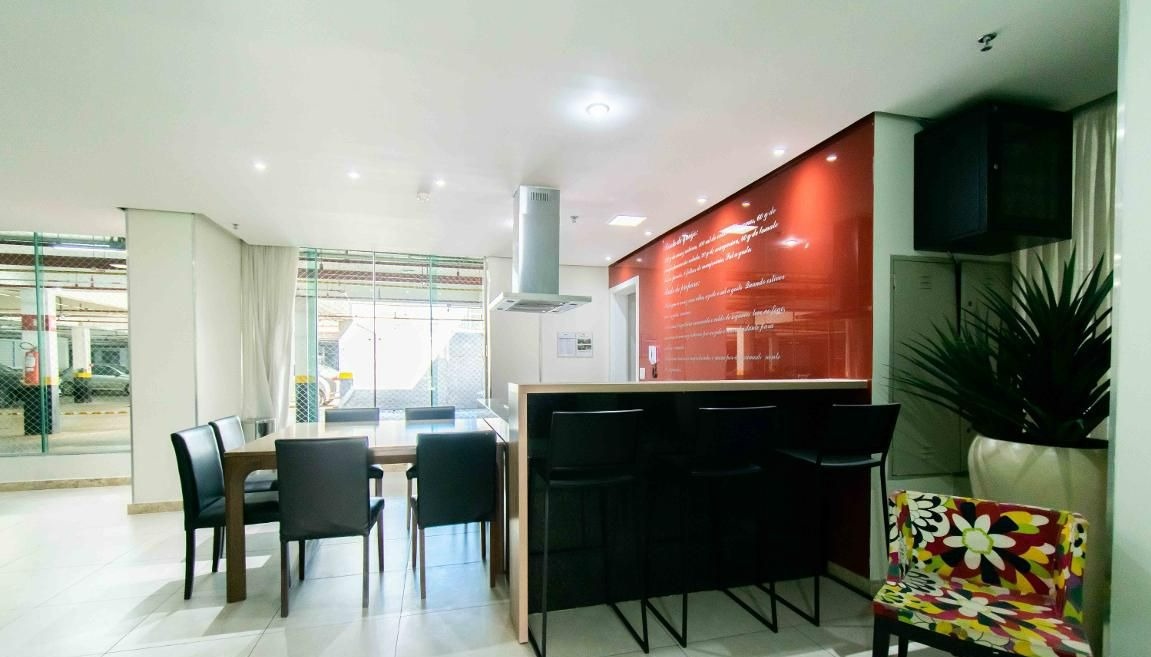 Av sibipiruna smart 1 quarto 43m² 1 vaga reformado mobiliado