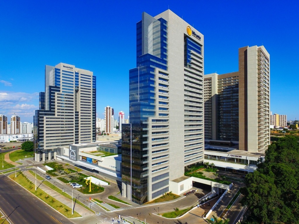 Rua Copaíba DF Century Plaza 1 Quarto 1 Vaga 44m² Varanda Armários Reformado