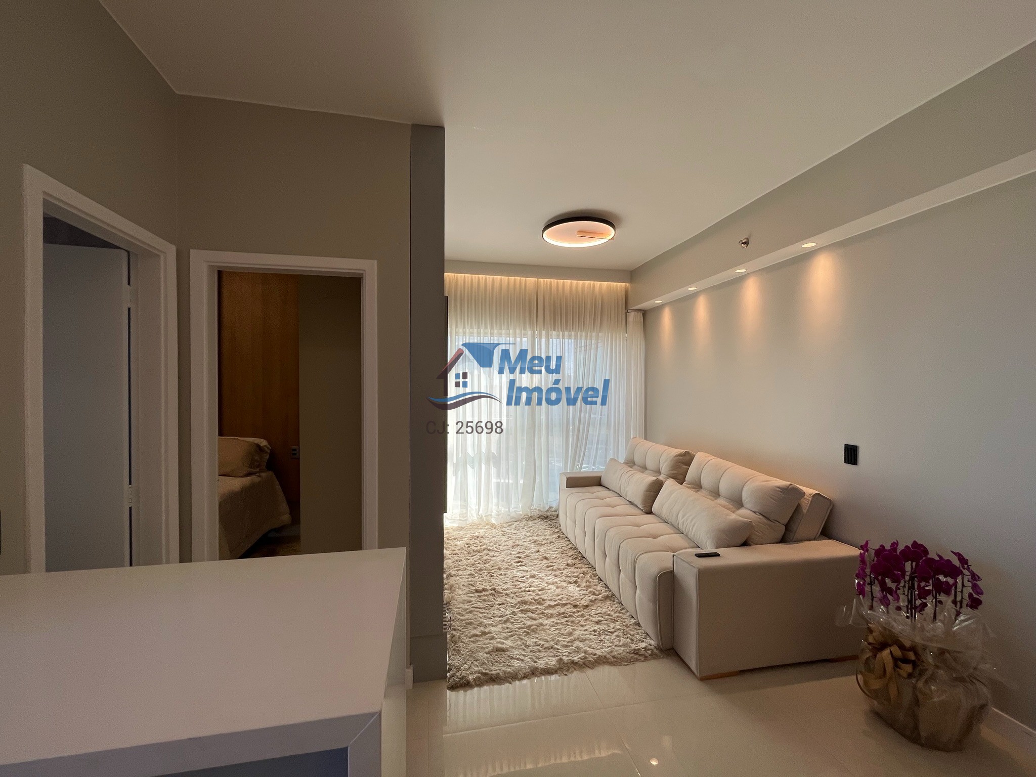 Av sibipiruna smart 1 quarto 43m² 1 vaga reformado mobiliado