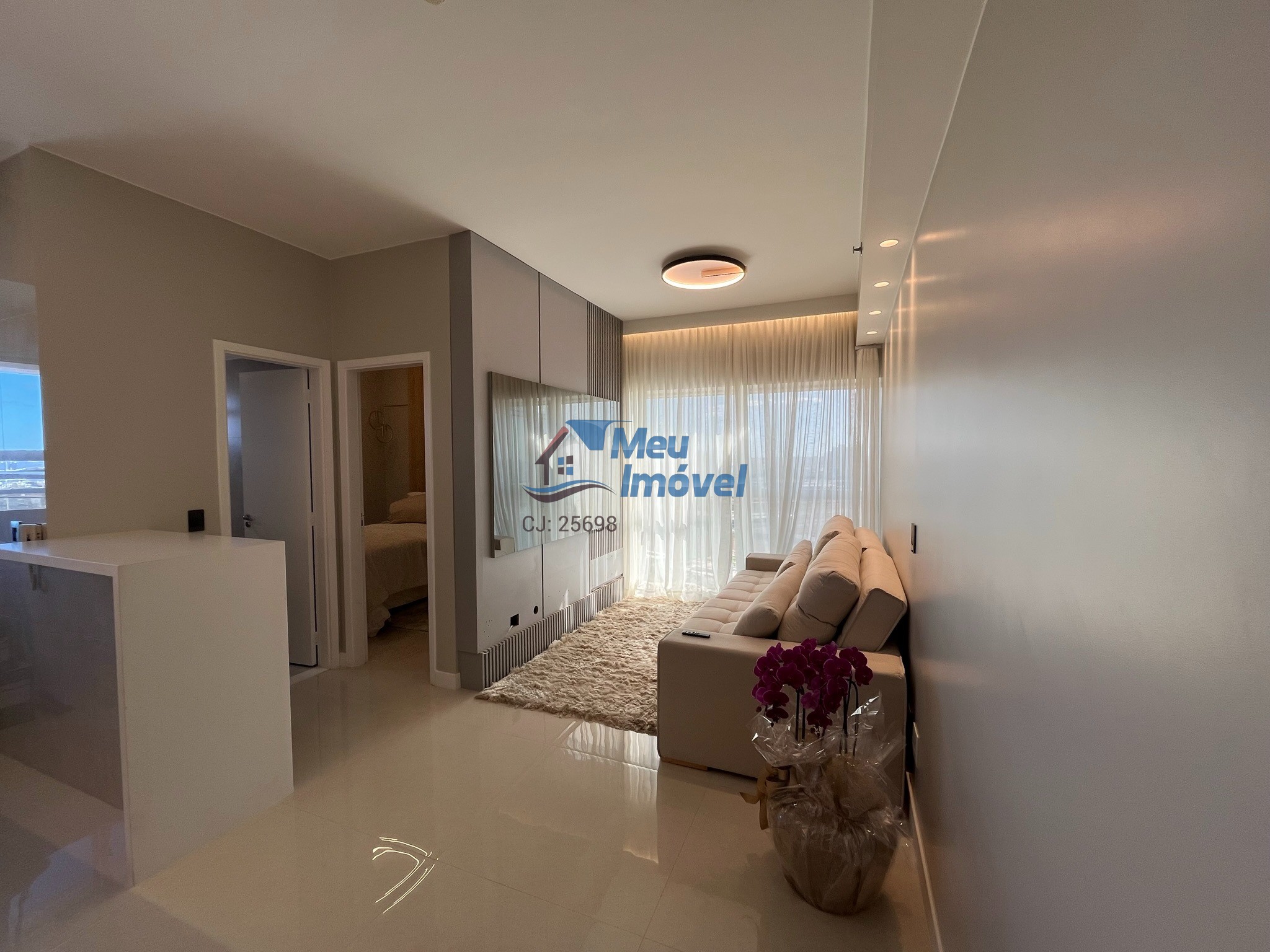 Av sibipiruna smart 1 quarto 43m² 1 vaga reformado mobiliado