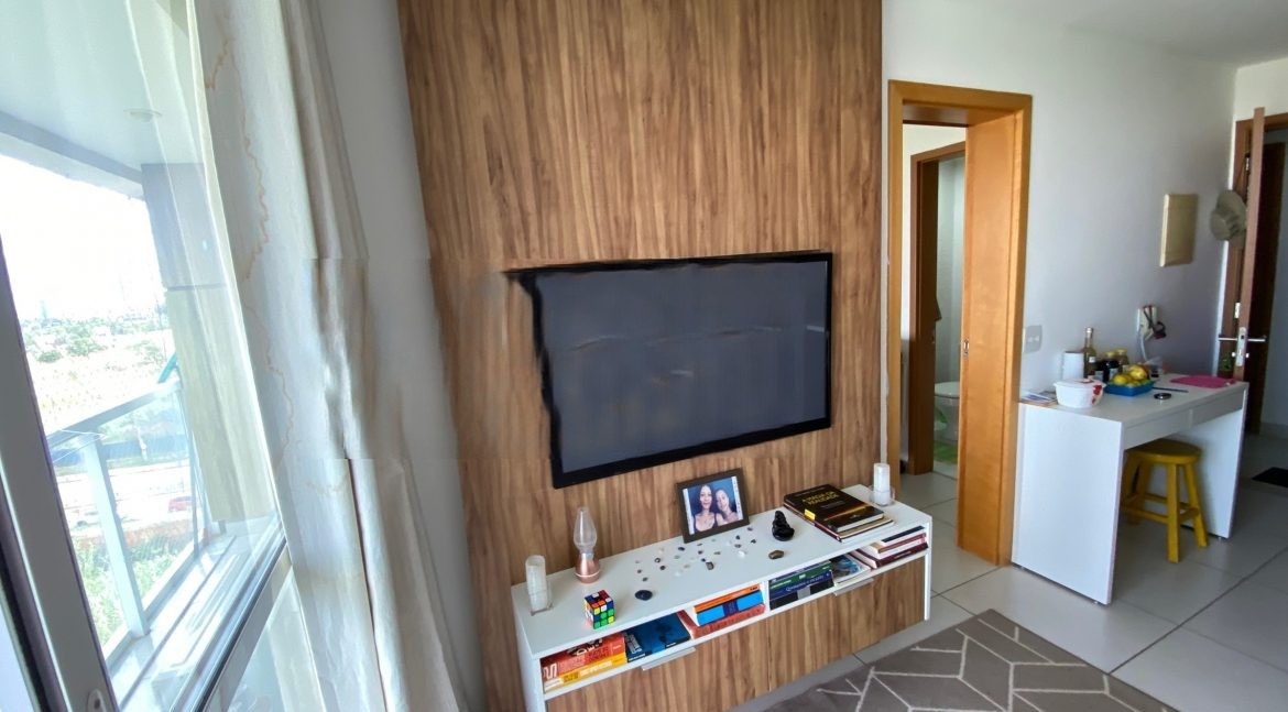 Blend apto águas claras 1 quarto 1 suíte 1 vaga 34m² armário
