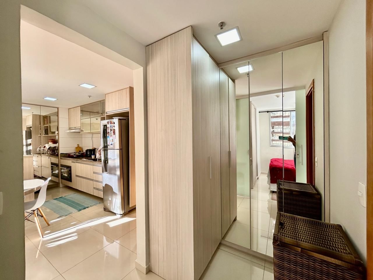 Rua Copaíba DF Century Plaza APTO 1 Quarto 1 Vaga 44m² Reformado Closet