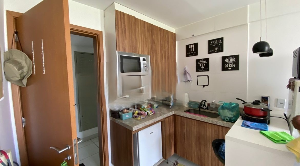 Blend apto águas claras 1 quarto 1 suíte 1 vaga 34m² armário