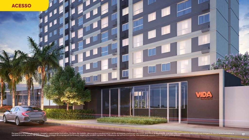 QI 416 Residencial VIDA 2 quartos 45m² 1 Vaga Novo Lazer Ac FGTS