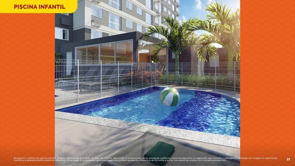 QI 416 Residencial VIDA 2 quartos 45m² 1 Vaga Novo Lazer Ac FGTS
