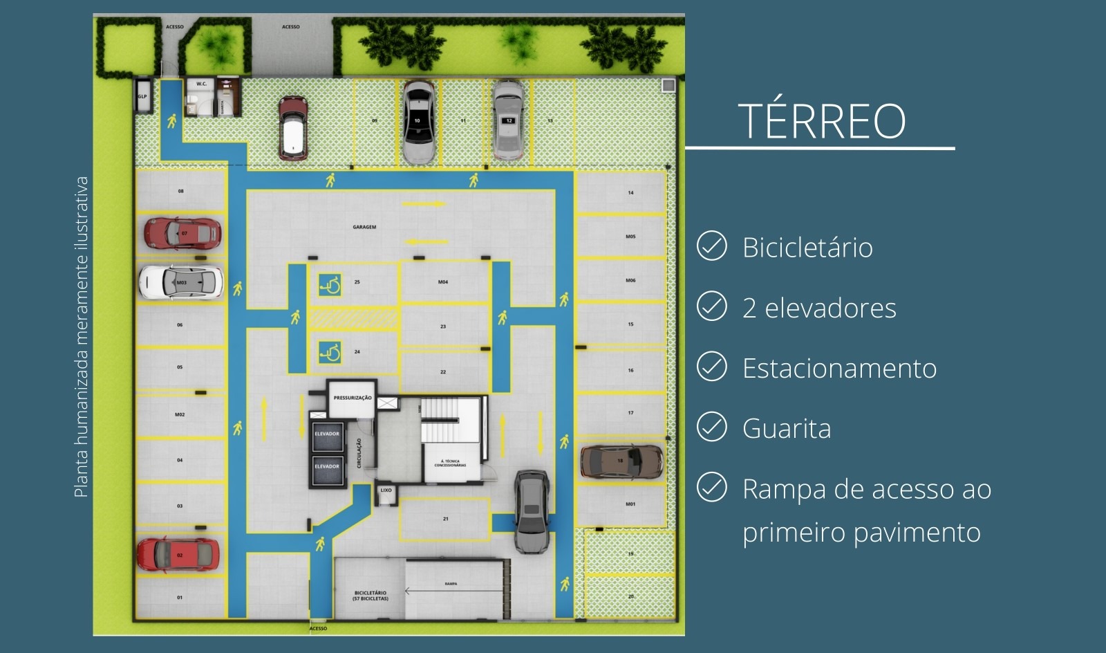 Residencial Iohana Reis Samambaia Norte APTO 2 Quartos 1 Vaga 47,6m² Varanda