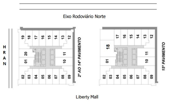 Quadra 01 setor comercial esplanada business sala comercial 