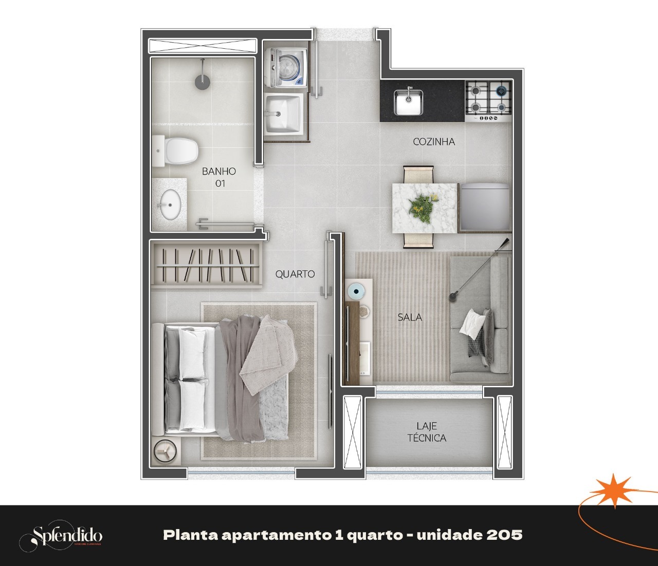 QNM 33 Splendido Ceilândia Sul 2 Quartos 1 suíte 1 vaga 58m² Lazer Ac Finan FGTS