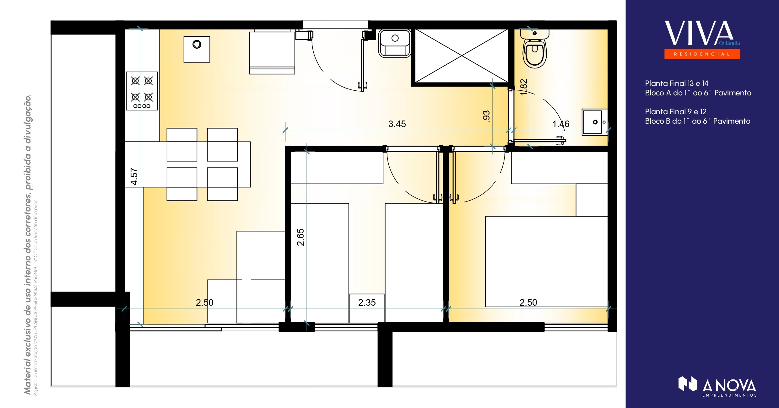 QNN 31 Viva Residencial Ágio Apartamento 2 Quartos 1 Vaga 42m² Lazer Porcelanato