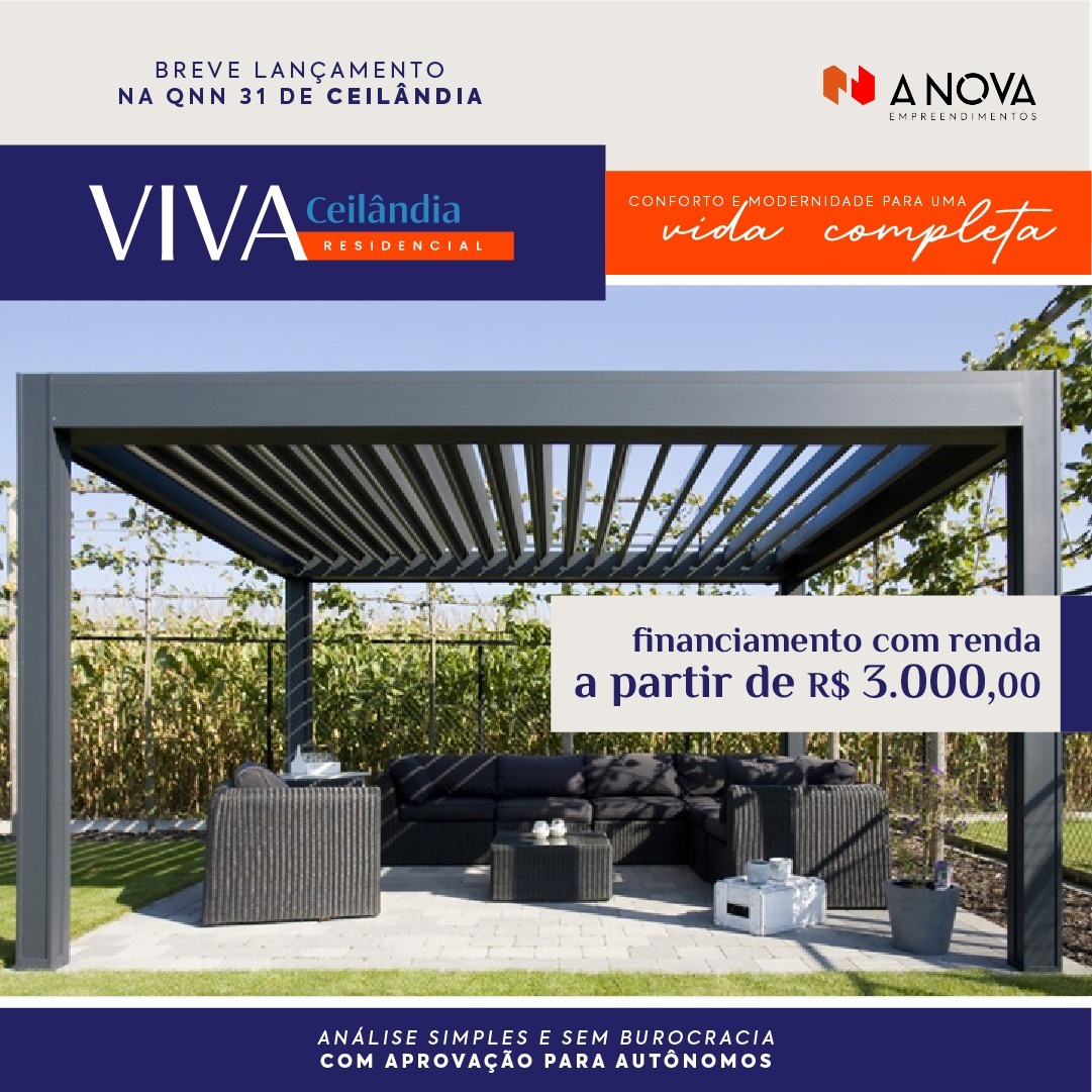 QNN 31 Viva Residencial Ágio Apartamento 2 Quartos 1 Vaga 42m² Lazer Porcelanato