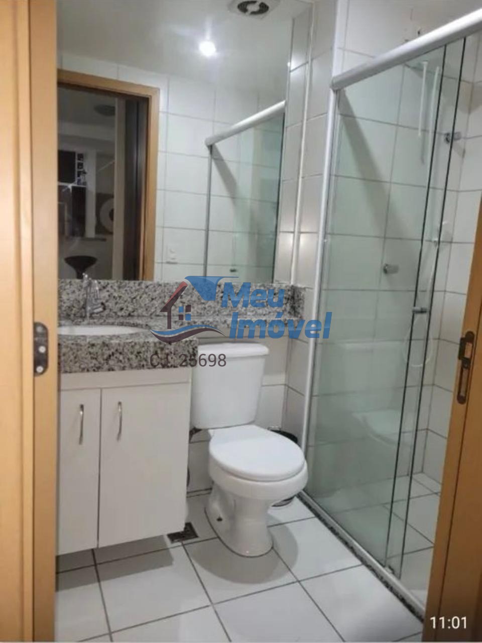 Le paysage águas claras apto 1 quarto 1 vaga 46m² porcelanat