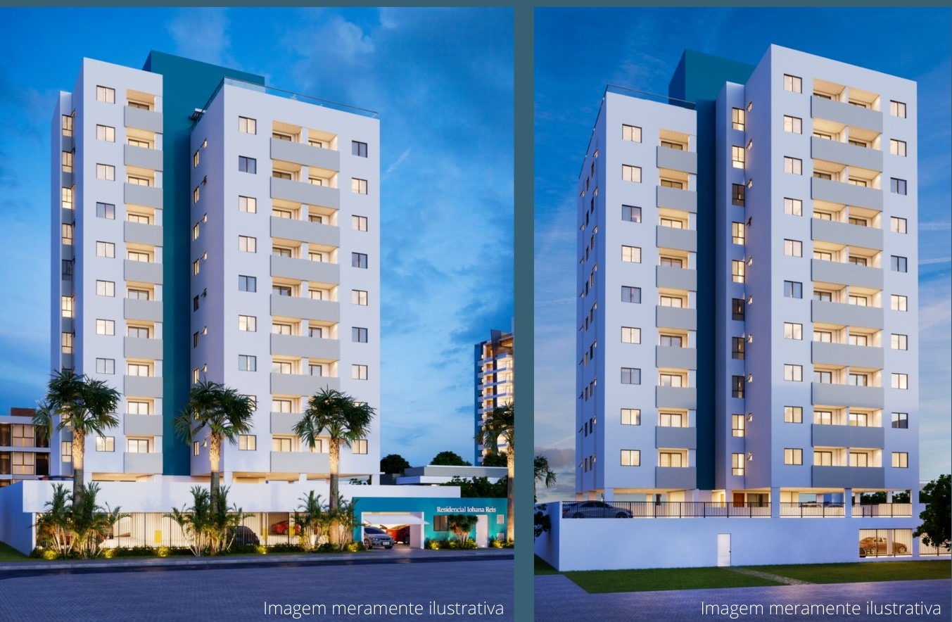Residencial Iohana Reis Samambaia Norte APTO 2 Quartos 1 Vaga 47,6m² Varanda