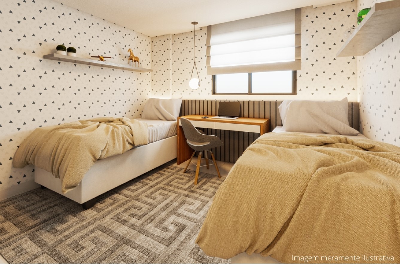 Residencial Iohana Reis Samambaia Norte APTO 2 Quartos 1 Vaga 47,6m² Varanda
