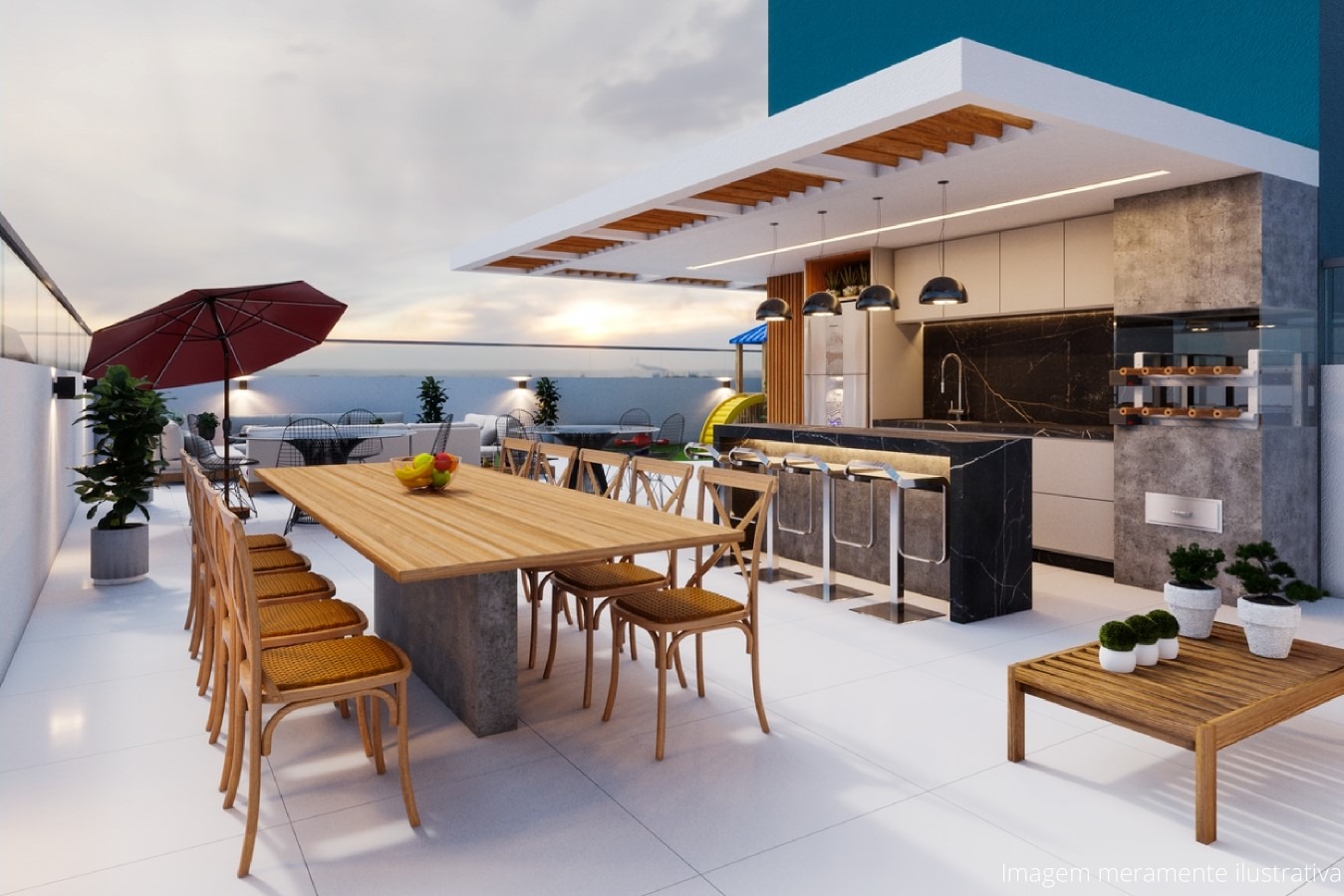 Residencial Iohana Reis Samambaia Norte APTO 2 Quartos 1 Vaga 47,6m² Varanda