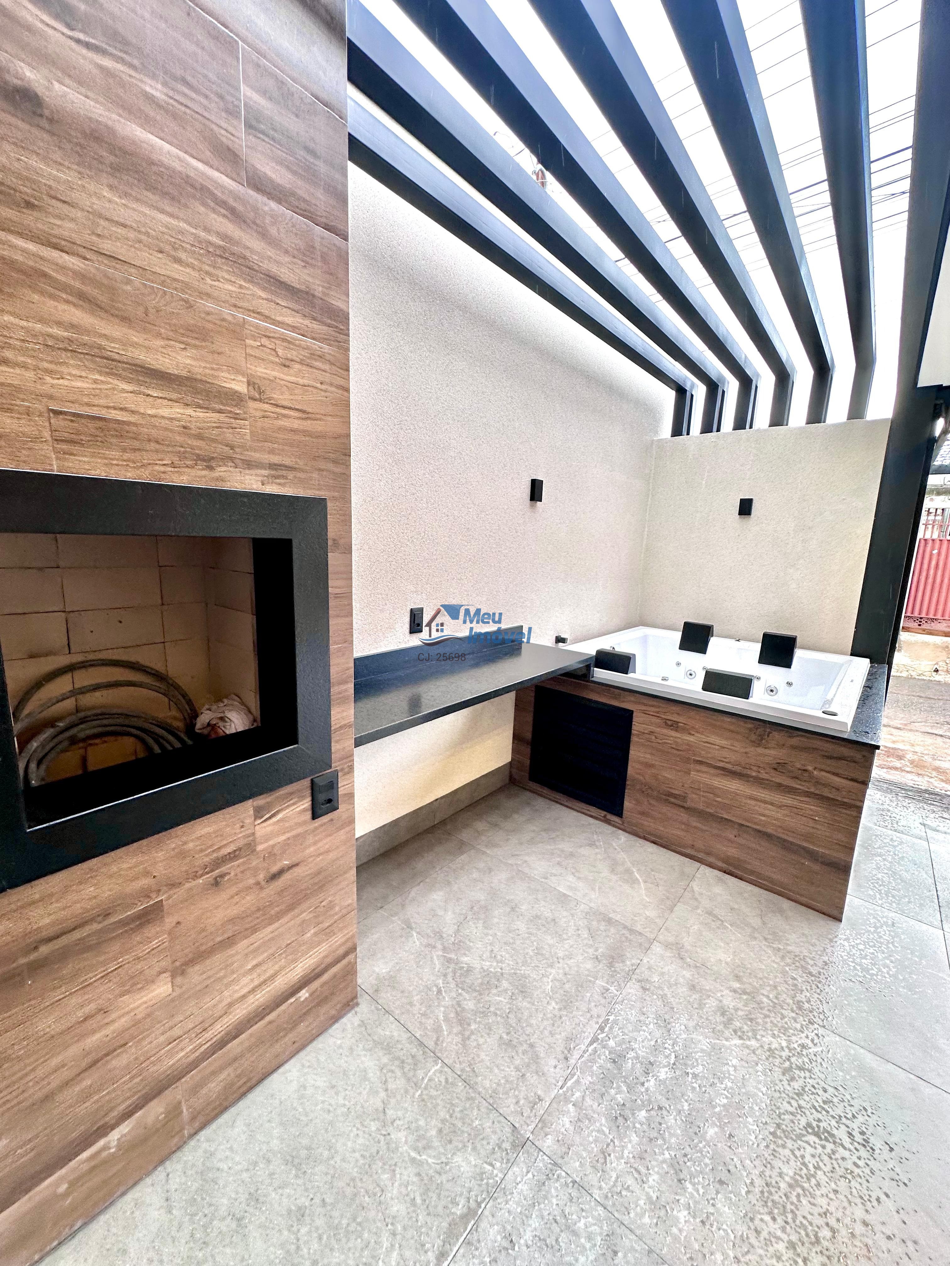 QR 602 Samambaia Norte Casa 3 Quartos 2 Vagas 107m² Área Gourmet Ofurô Closet