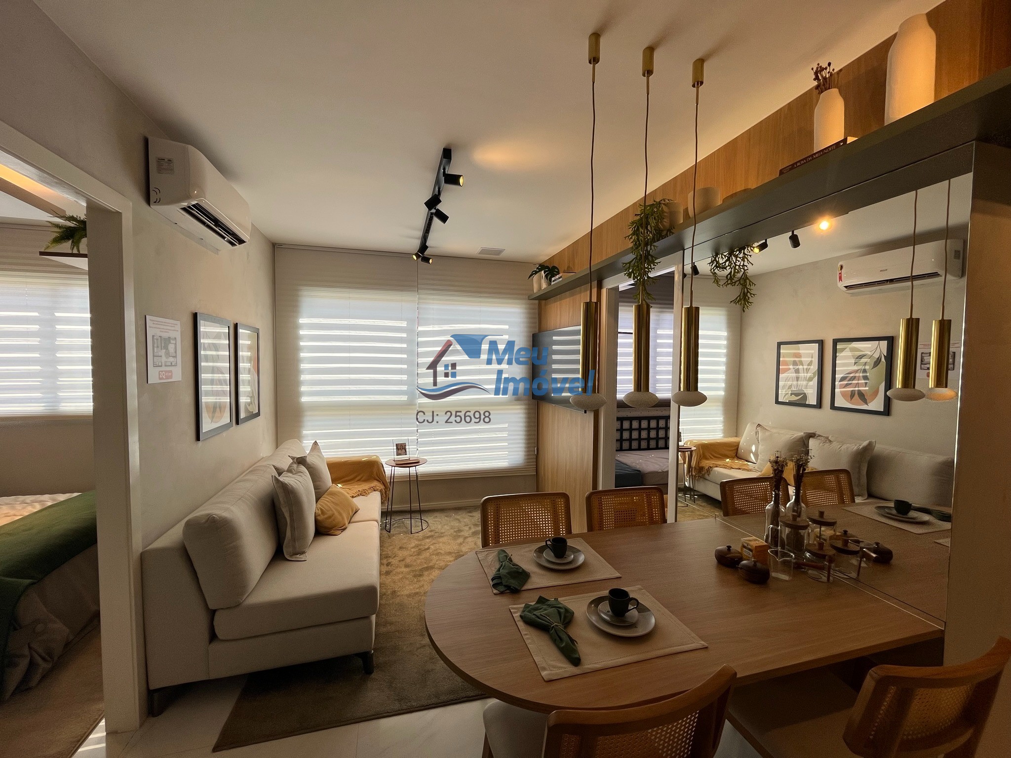 Qi 416 residencial vida 2 quartos 45m² 1 vaga novo lazer ac 