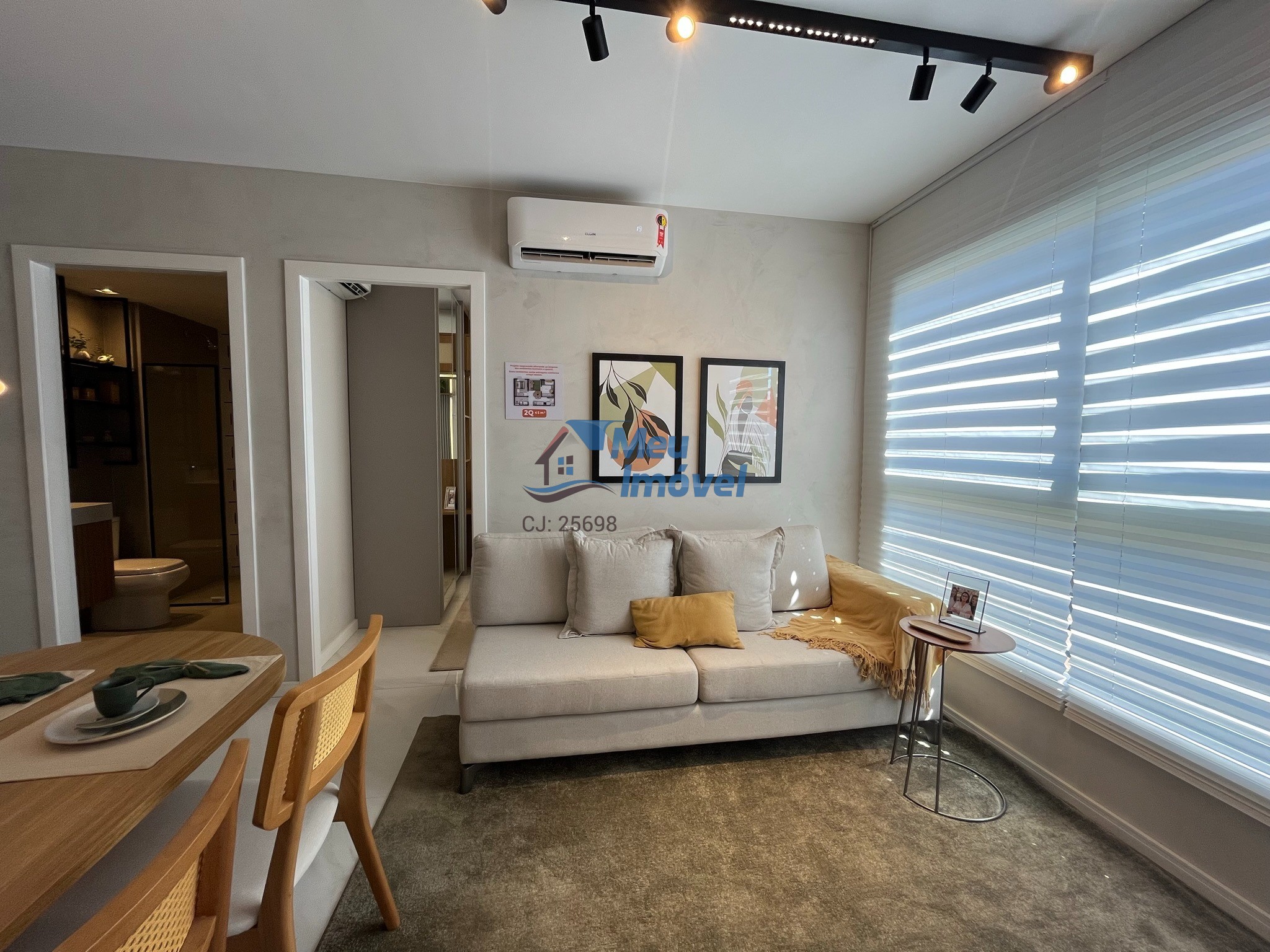 Qi 416 residencial vida 2 quartos 45m² 1 vaga novo lazer ac 