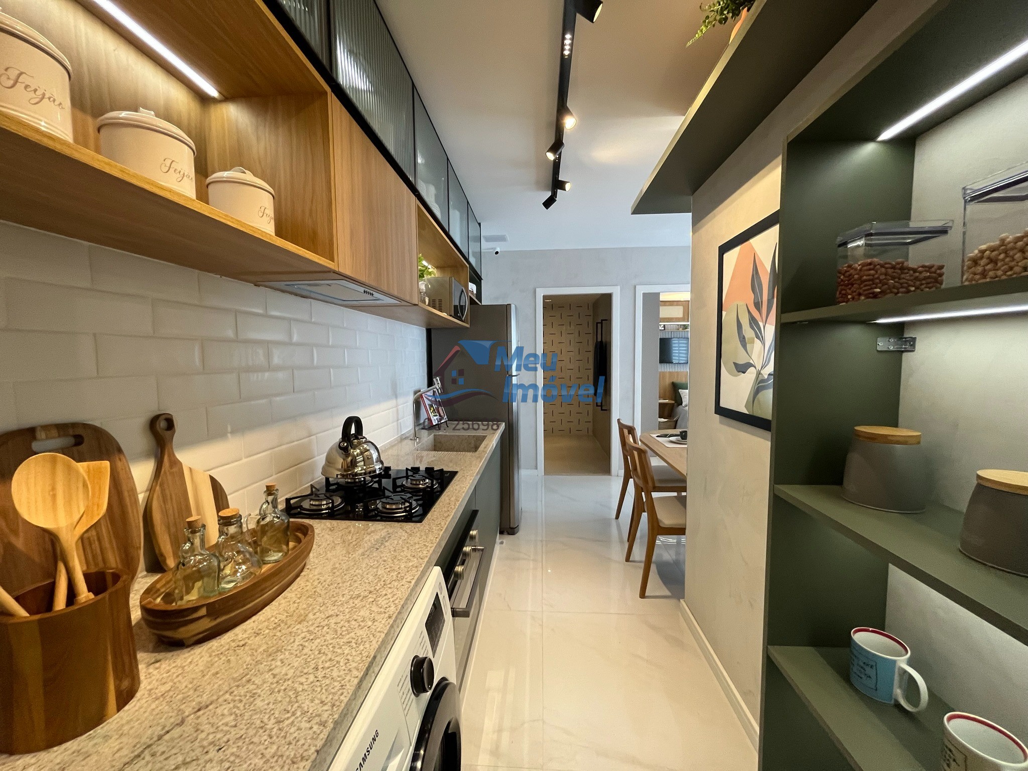 Qi 416 residencial vida 2 quartos 45m² 1 vaga novo lazer ac 