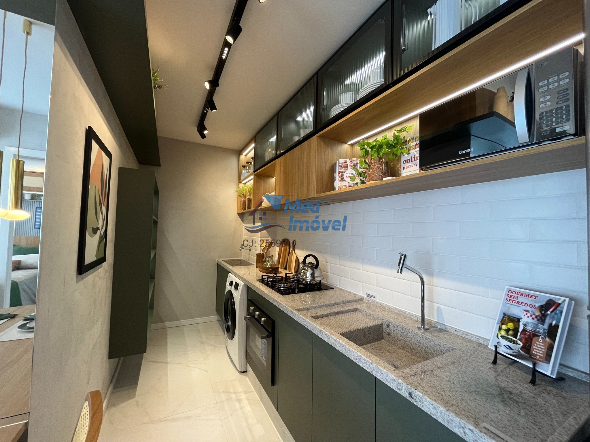 Qi 416 residencial vida 2 quartos 45m² 1 vaga novo lazer ac 