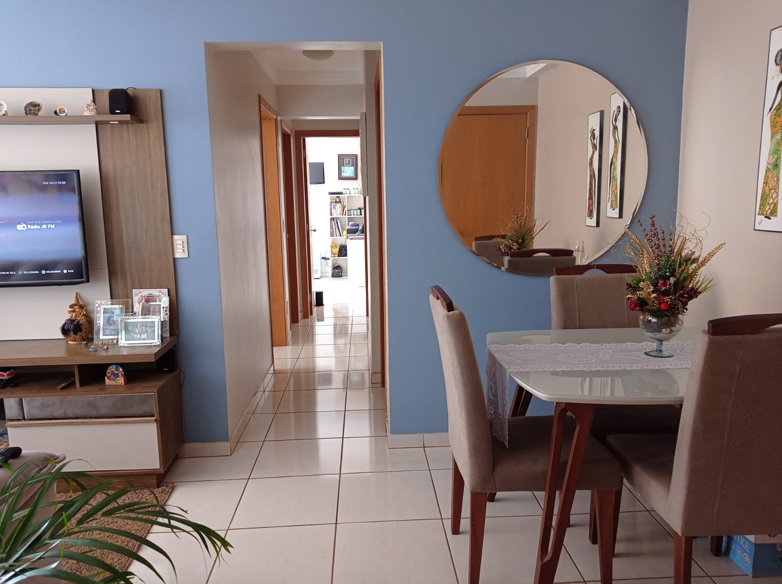 Res pau brasil águas claras 3 quartos 1 suíte 1 vaga 70m² va