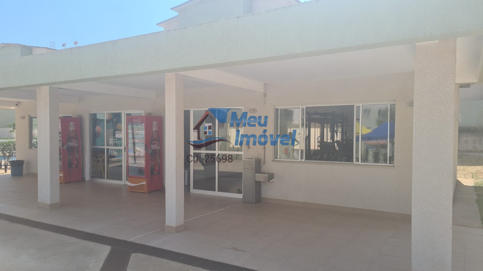 Total Ville Santa Maria APTO 2 Quartos 1 Vaga 45m² Portaria Área de Lazer Gás