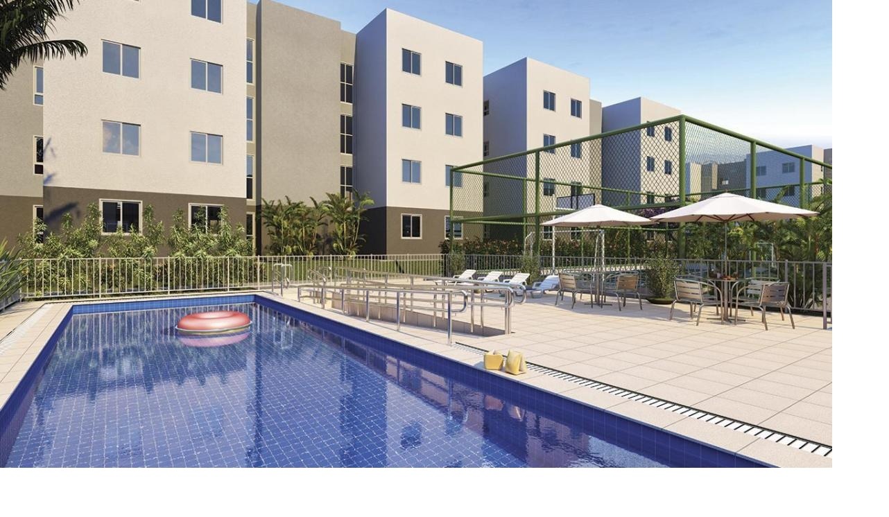 Quadra 23, módulo 01 lote 01 total ville planaltina 2 quartos 43m² ac fgts lazer