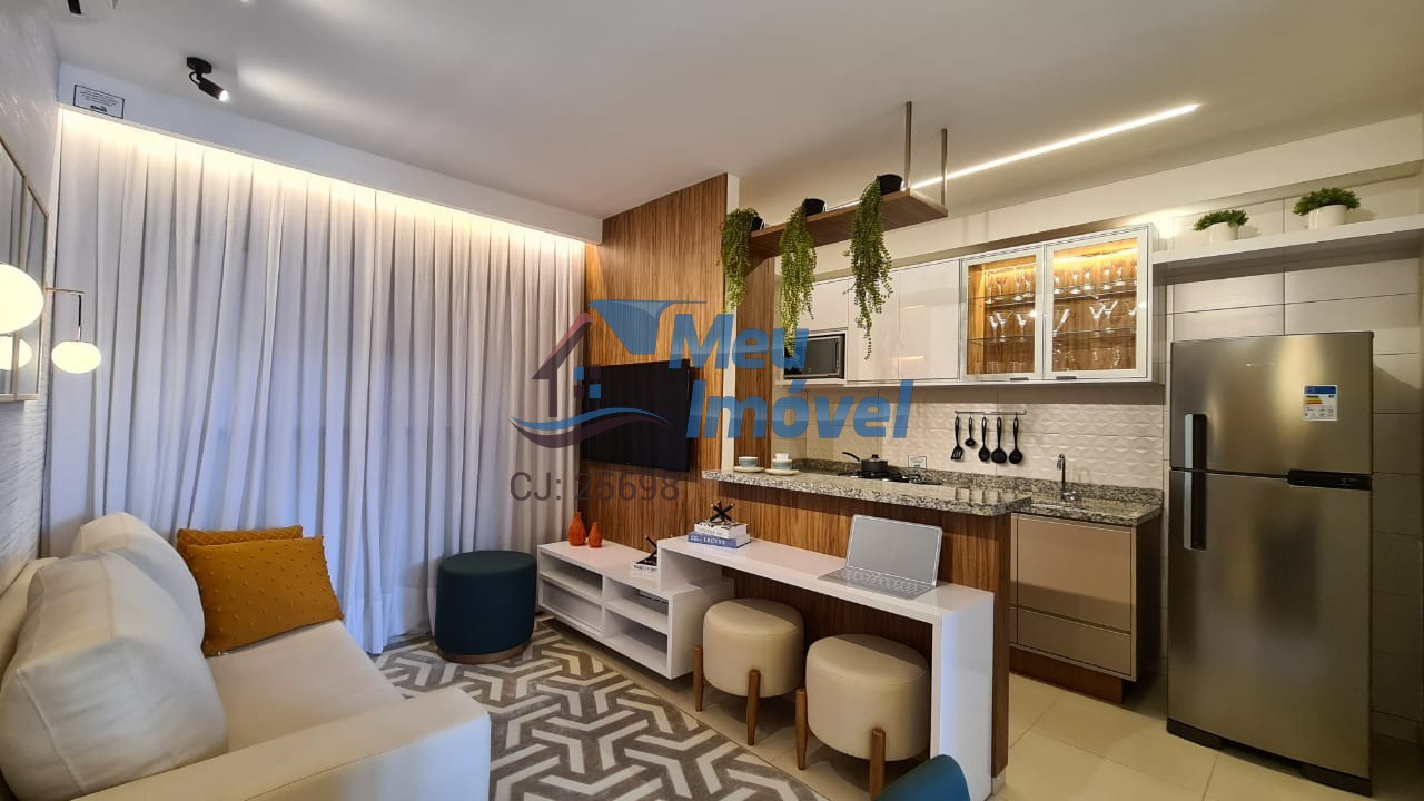 Qn 120 pop house 2 quartos 1 suíte 1 vaga 54m² varanda ac fg