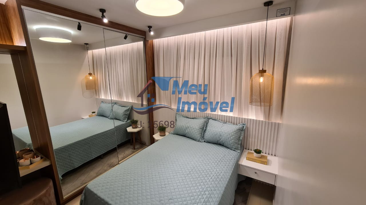 Qn 120 pop house 2 quartos 1 suíte 1 vaga 54m² varanda ac fg