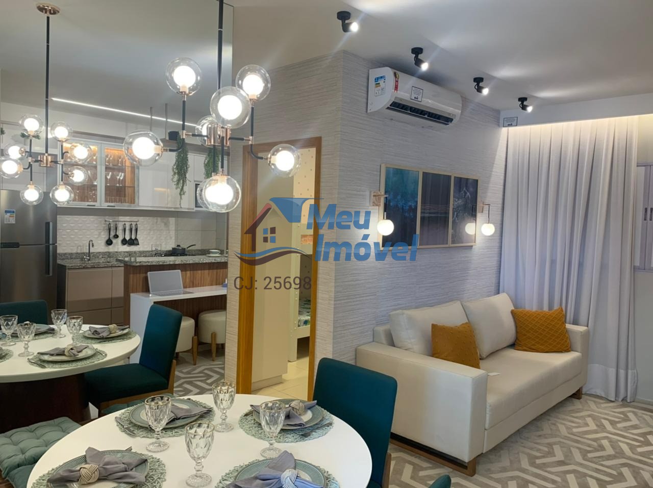 Qn 120 pop house 2 quartos 1 suíte 1 vaga 54m² varanda ac fgts lazer