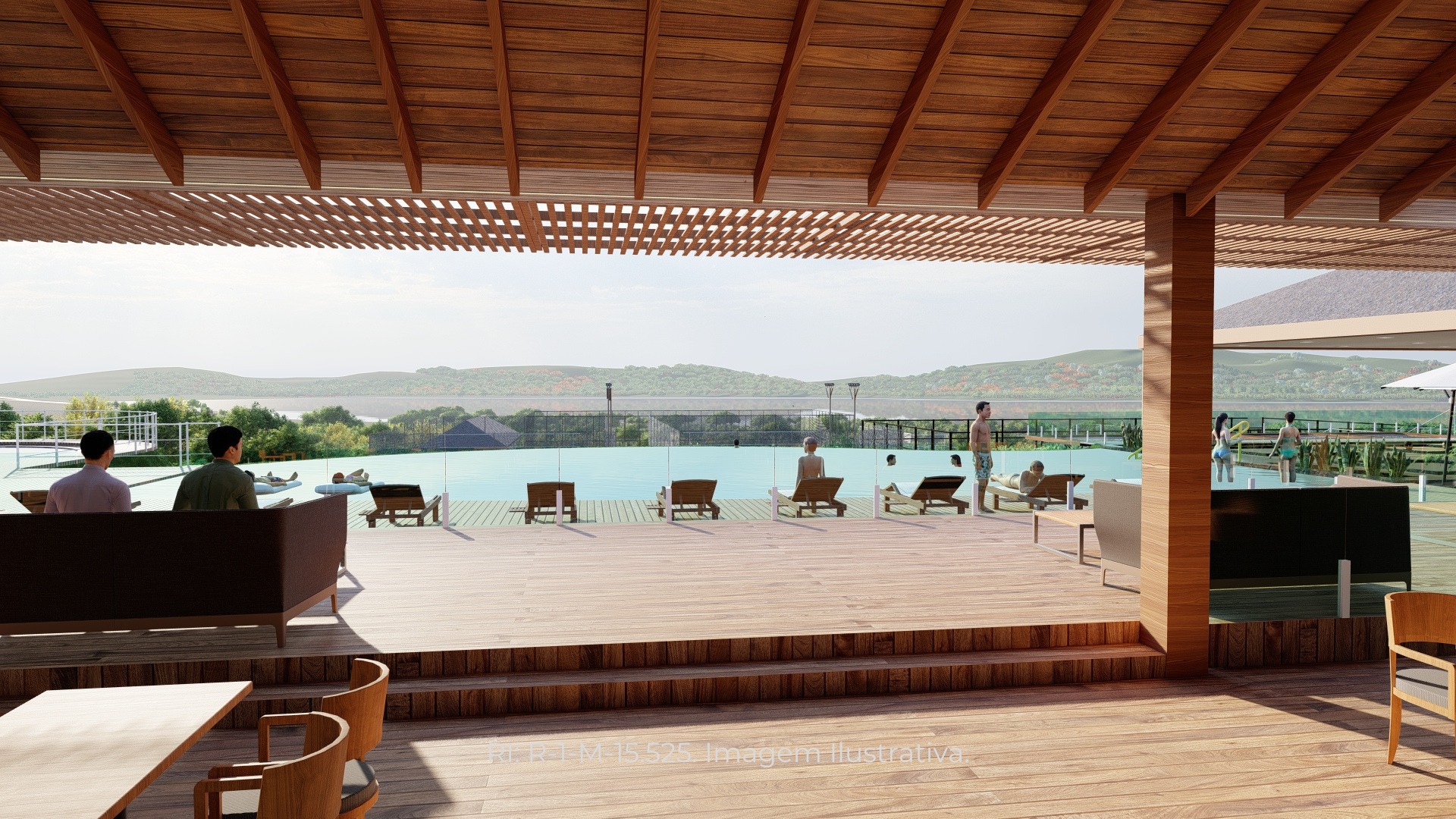 Cond Encanto das Águas Corumbá IV Lote 3.404m² Portaria 24 horas Lazer Completo - foto 19
