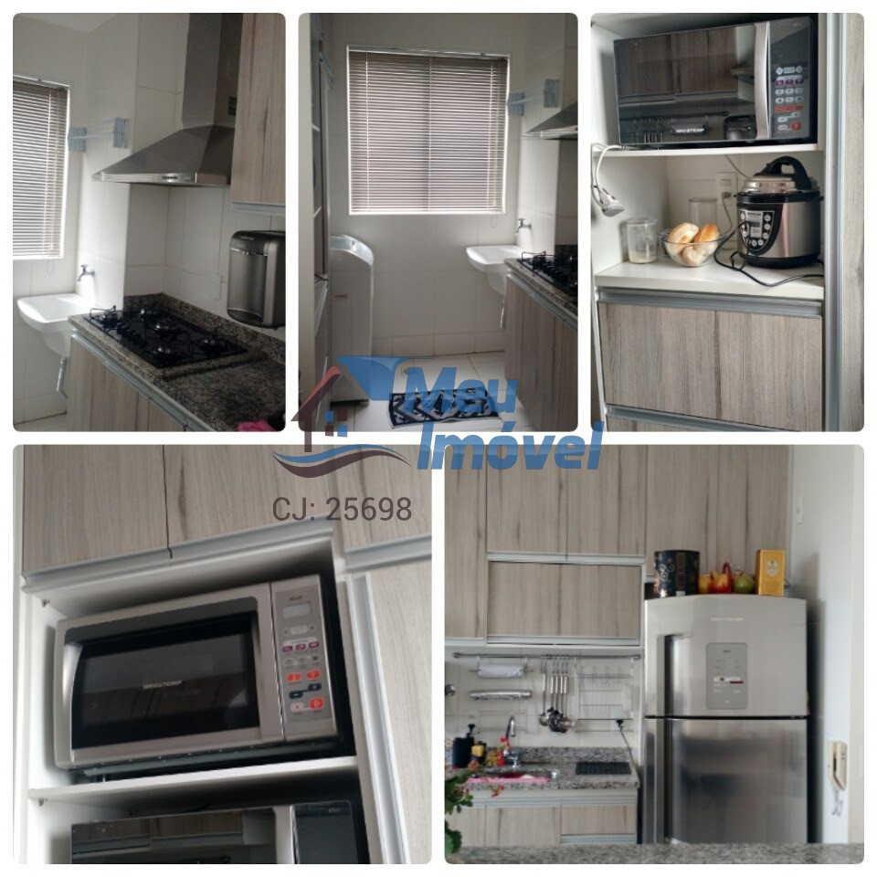 QN 412 Samambaia Residencial Oasis 2 Quartos 1 Suíte 1 Vaga 52m² Cozinha Piscina