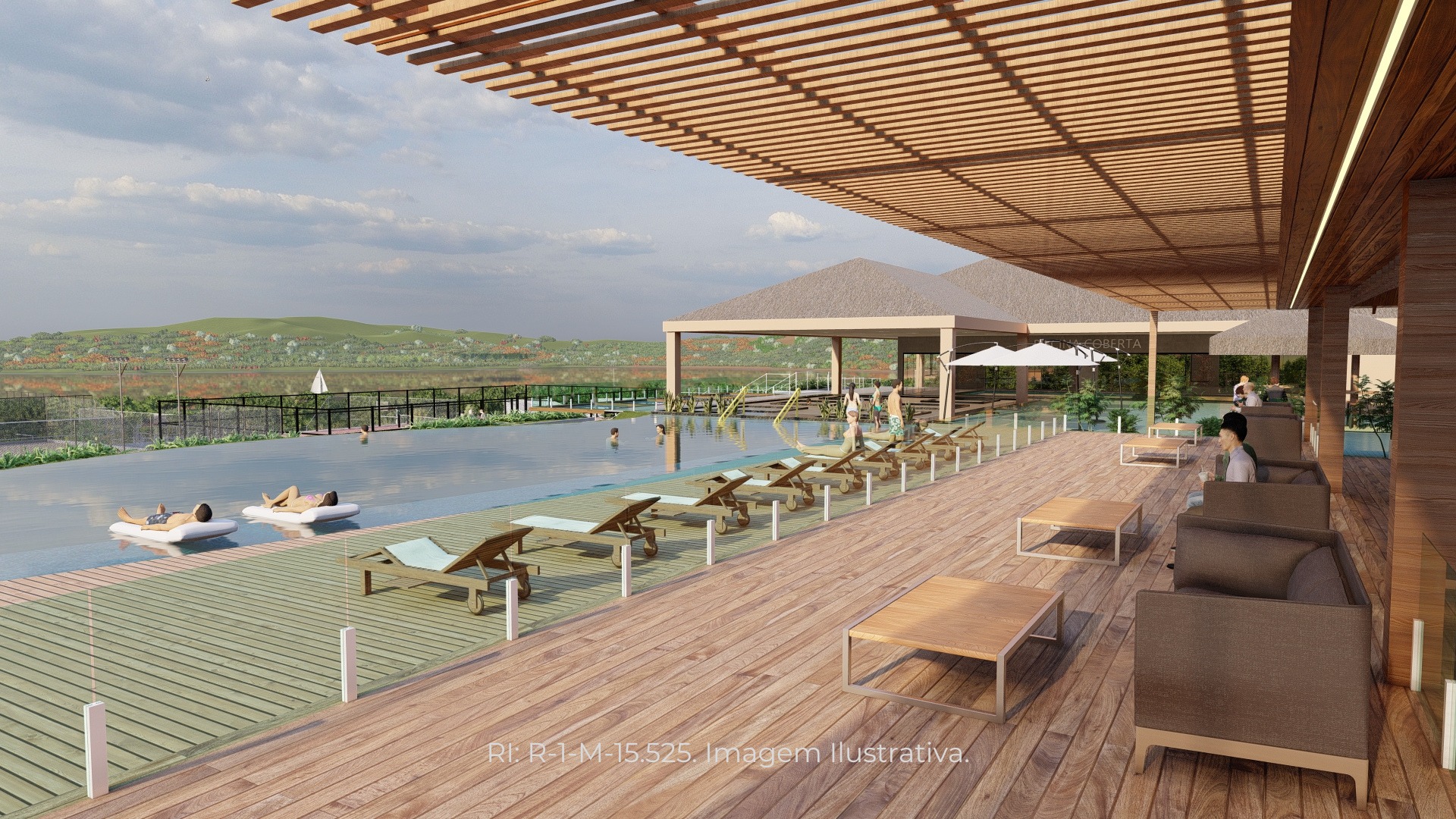 Cond encanto das águas corumbá iv lote 805m² portaria 24 hor