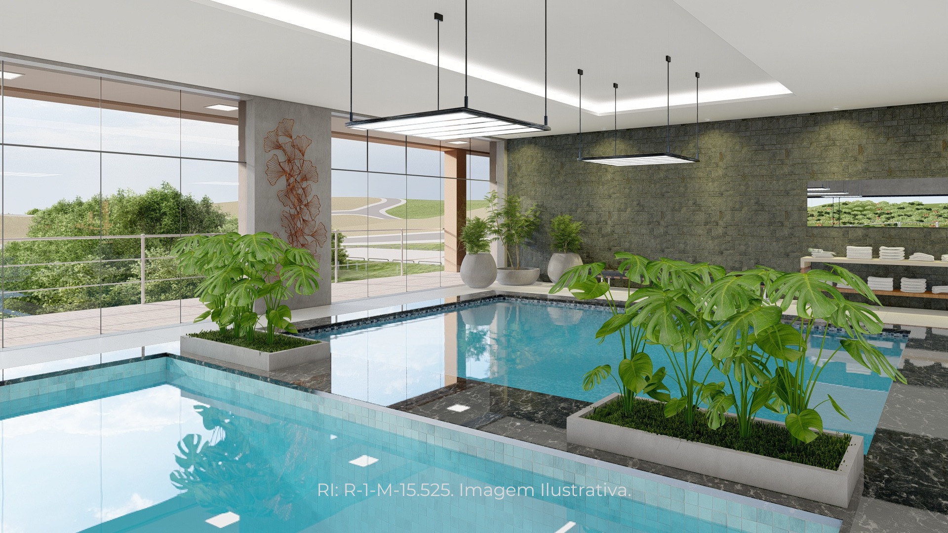 Cond Encanto das Águas Corumbá IV Lote 805m² Portaria 24 horas Lazer Completo - foto 16