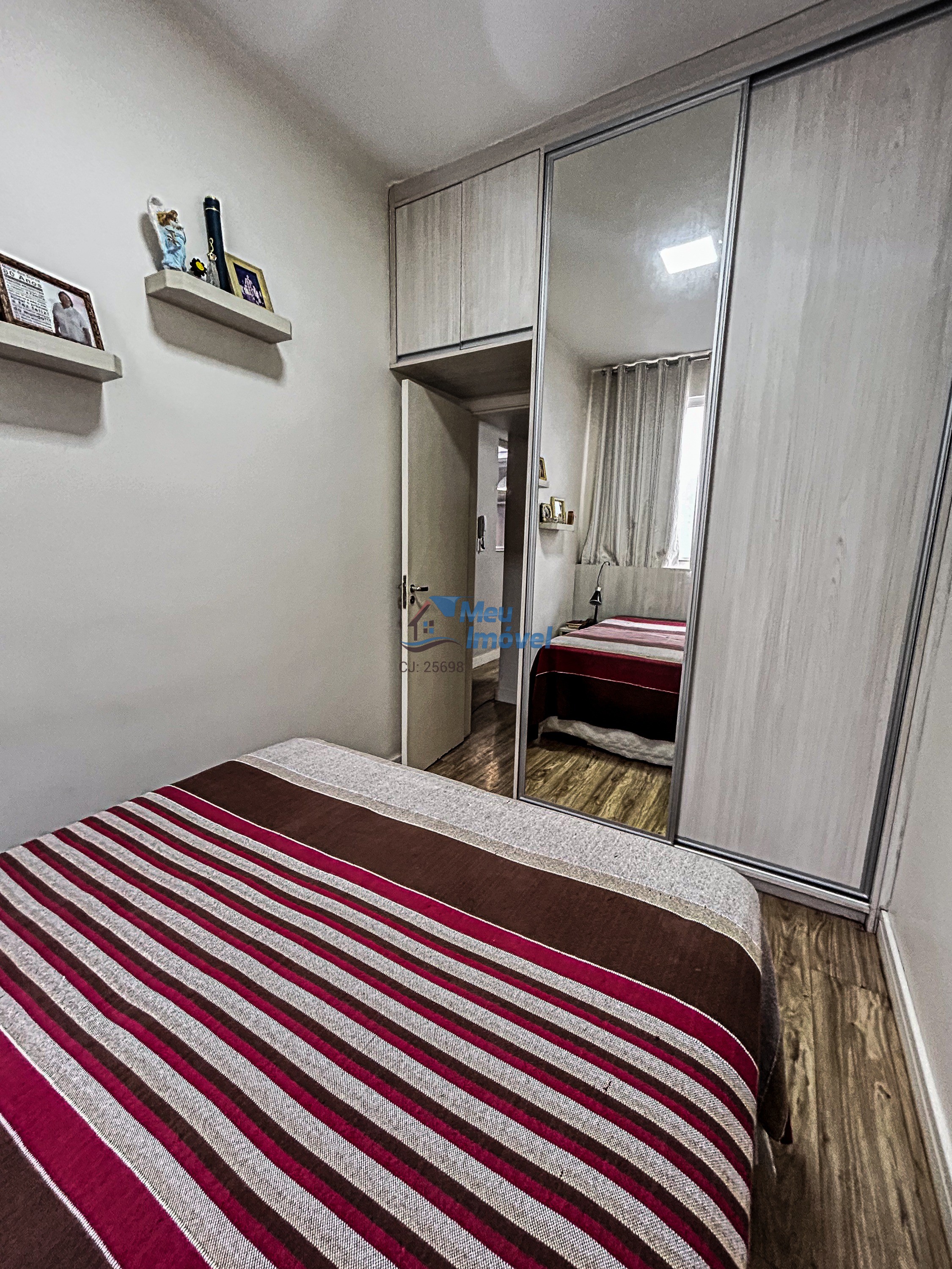 Núcleo Bandeirante APTO 2 Quartos 47,90m² Sala Cozinha Iluminado Armários