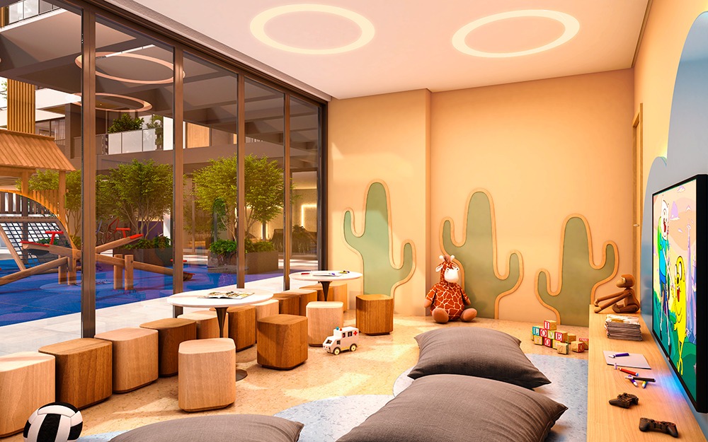 Rua 03 norte Lux Home Apartamento 2 e 3 Quartos na Planta 65m² a 71m² Lazer