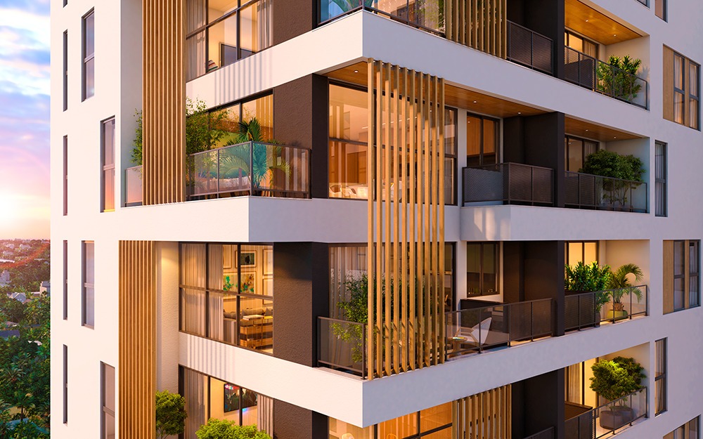 Rua 03 norte Lux Home Apartamento 2 e 3 Quartos na Planta 65m² a 71m² Lazer
