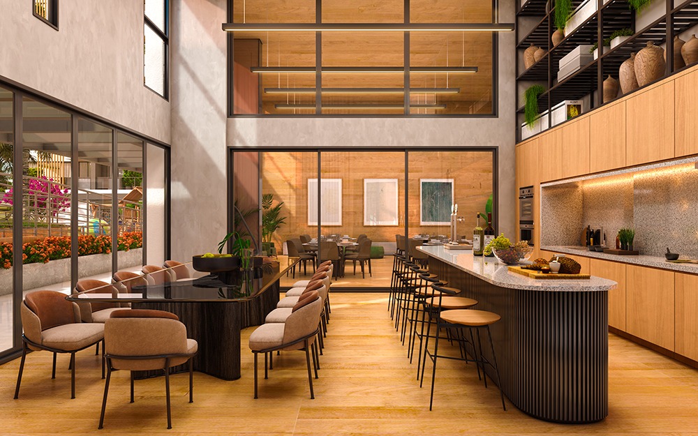 Rua 03 norte Lux Home Apartamento 2 e 3 Quartos na Planta 65m² a 71m² Lazer