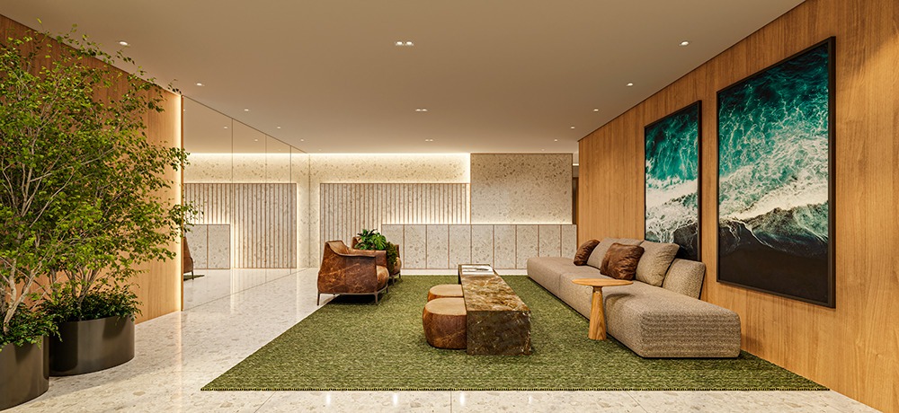 Rua 03 norte Lux Home Apartamento 2 e 3 Quartos na Planta 65m² a 71m² Lazer