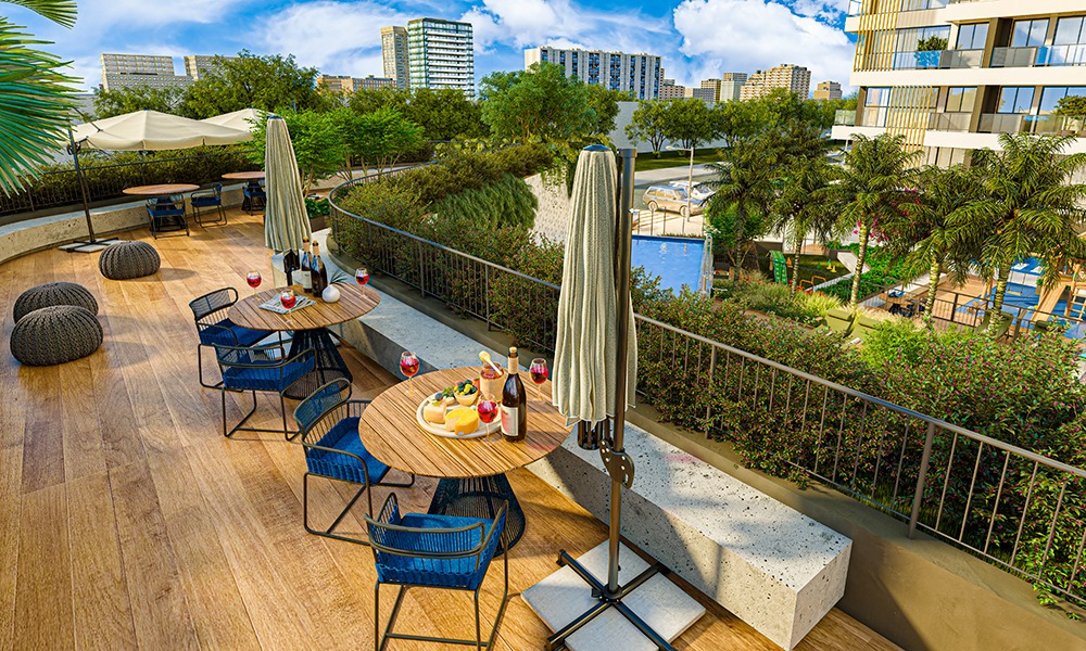 Rua 03 norte Lux Home Apartamento 2 e 3 Quartos na Planta 65m² a 71m² Lazer