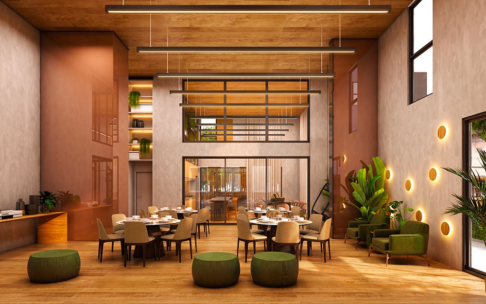 Rua 03 norte Lux Home Apartamento 2 e 3 Quartos na Planta 65m² a 71m² Lazer