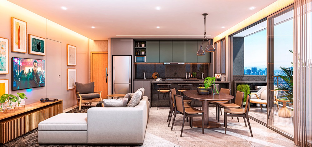 Rua 03 norte Lux Home Apartamento 2 e 3 Quartos na Planta 65m² a 71m² Lazer