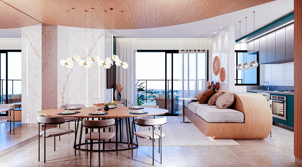 Rua 03 norte Lux Home Apartamento 2 e 3 Quartos na Planta 65m² a 71m² Lazer